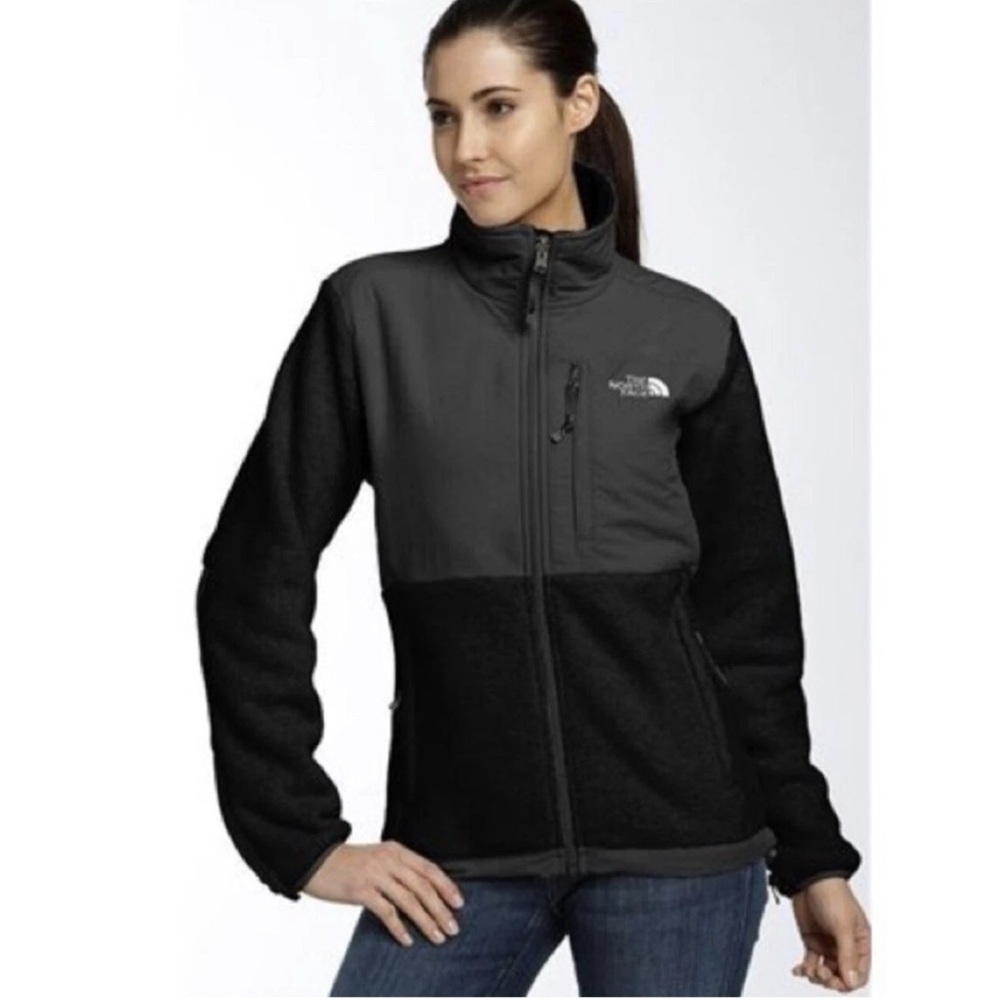 The North Face Women's Retro Denali Full ZIp Fleece Jacket Black Size Large